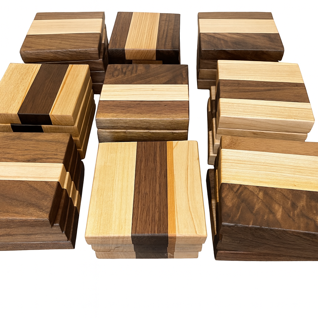 Hardwood Coasters (in stock)
