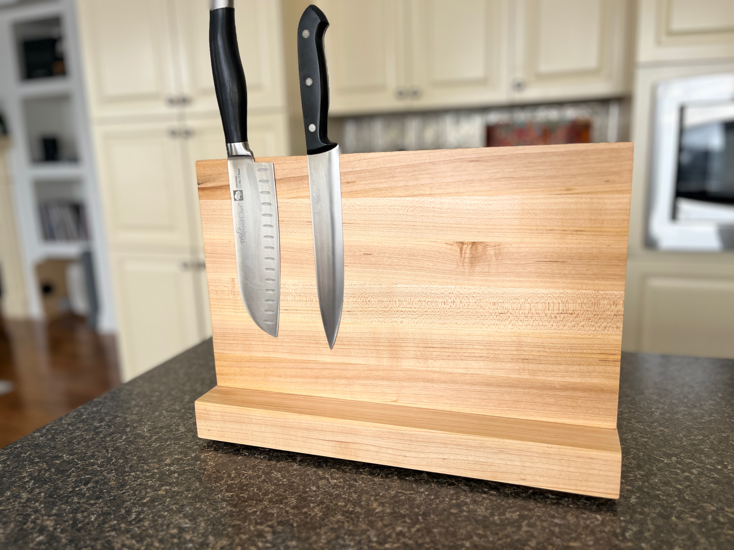 Maple Magnetic Knife Block (in stock)